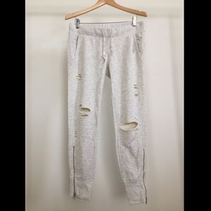 NWT NSF Peyton joggers.  Distressed.
